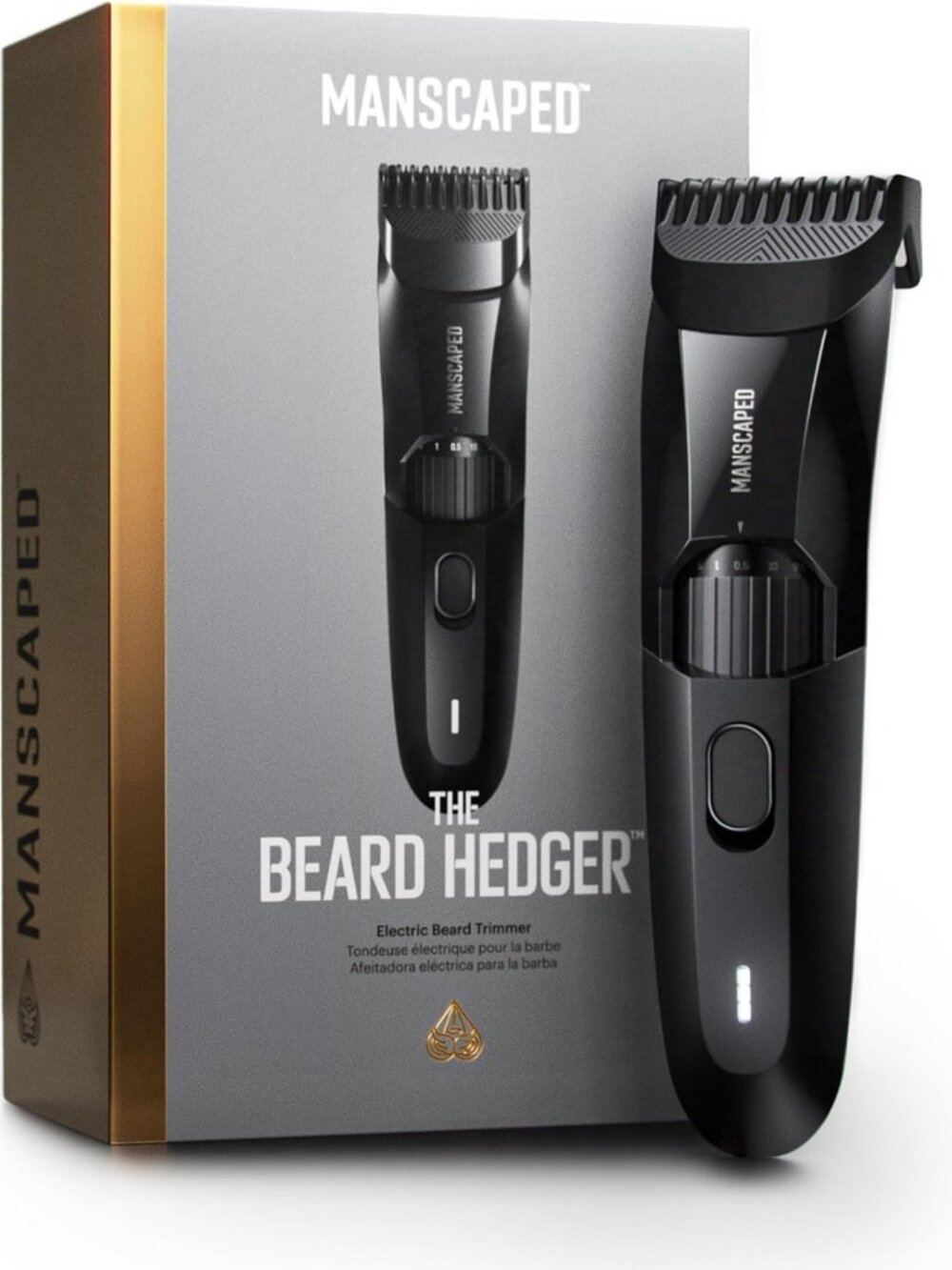 Premium Beard Trimmer for Men | Adjustable Length, Waterproof, Cordless Grooming